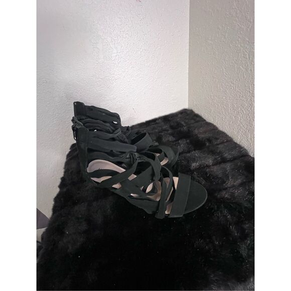 MARCOREPUBLIC Dubai Open Toe High  heels 11 Platform Ankle Strap High Heels Stil - Picture 1 of 5